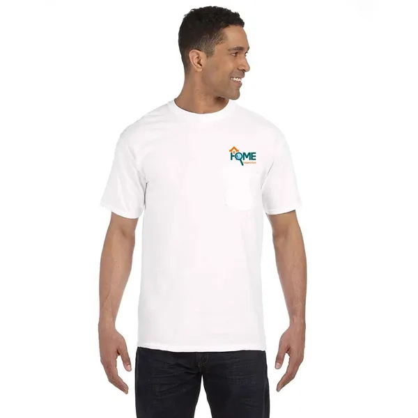 COMFORT COLORS ADULT HEAVYWEIGHT 6.1 OZ. POCKET T-SHIRT... from ASI 30208 A P Specialties / AP Specialties