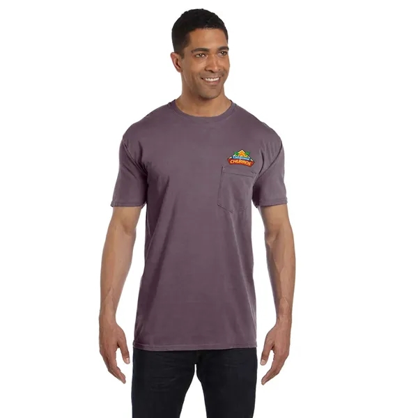 COMFORT COLORS ADULT HEAVYWEIGHT 6.1 OZ. POCKET T-SHIRT... from ASI 30208 A P Specialties / AP Specialties