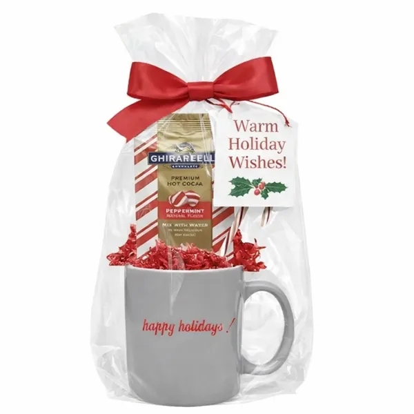 Holiday Cocoa & Candy Cane Gift Mug... from ASI 89971 Stuff A Mug