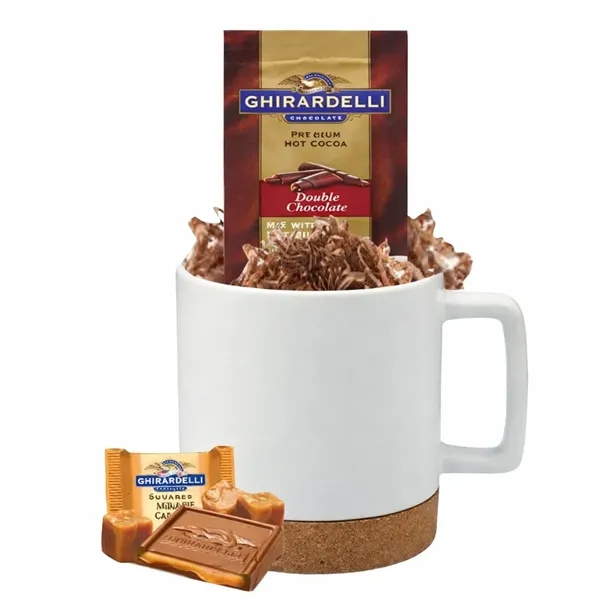 Ceramic Mug with Cork Based, filled with cocoa, coffee, tea and... from ASI 89971 Stuff A Mug