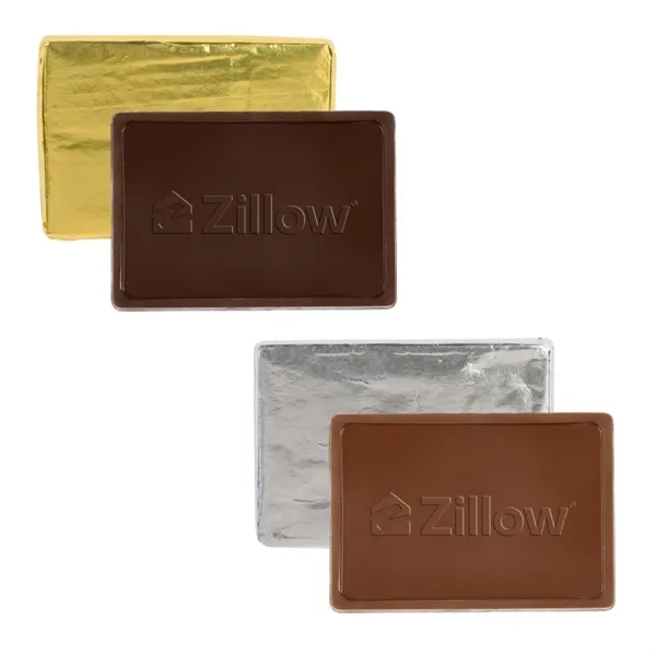 Embossed Chocolate 3 Bar Envelope... from ASI 44900 NC Custom (CI/Lanco) / Chocolate Inn