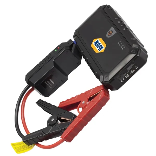Auto 12V emergency jump start, powerful 1000-amp capacity, up to 40... from ASI 74741 NVS Promo Designs, Inc.