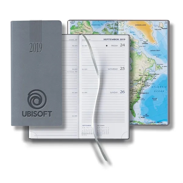 3 3/8" x 6 13/16" weekly planner with 144 pages and... from ASI 68507 The Magnet Group / Castelli