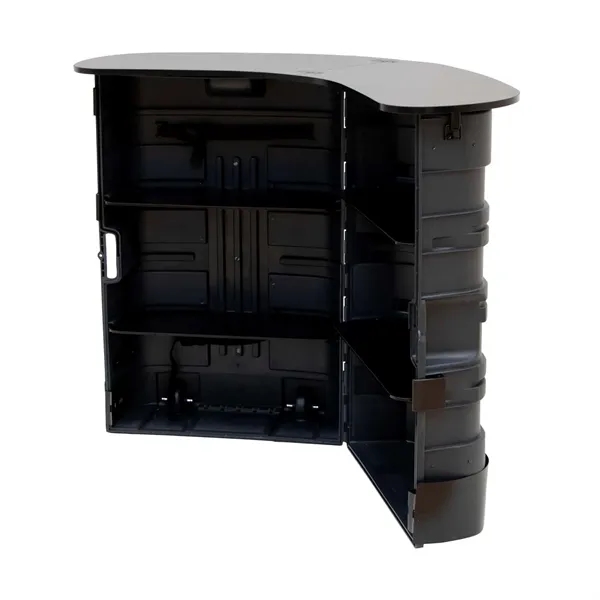 Tradeshow ready in minutes - this versatile counter offers durability, storage... from ASI 87188 Showdown Displays