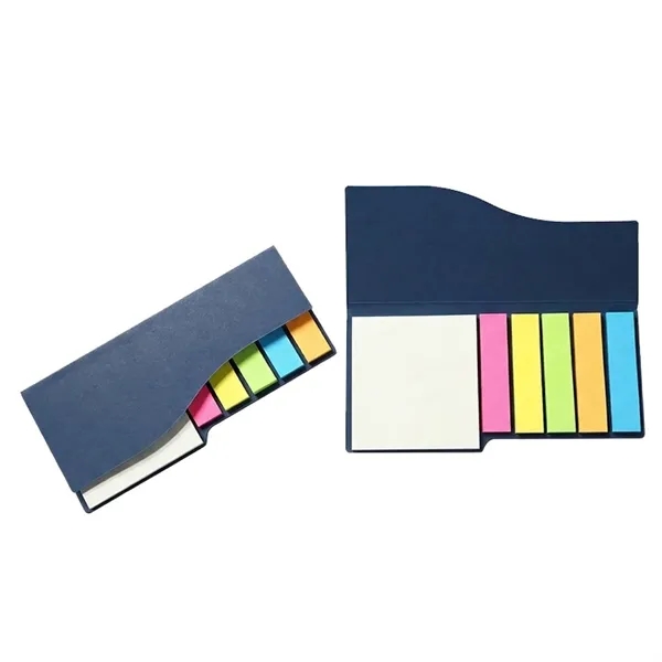 Kraft paper cover sticky notes plus 1 color silkscreen imprint on... from ASI 37218 Athena Promo (tm)