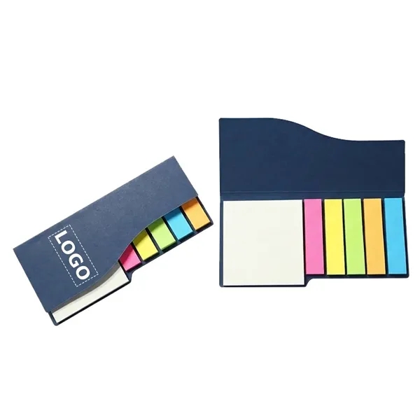 Kraft paper cover sticky notes plus 1 color silkscreen imprint on... from ASI 37218 Athena Promo (tm)