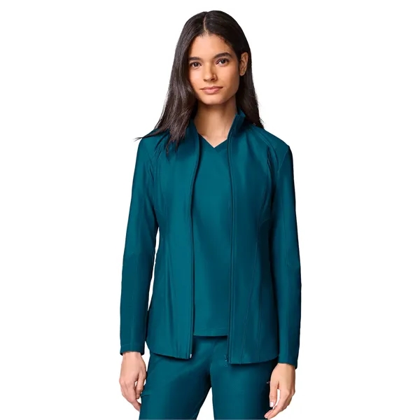 Cherokee - Form - Women's 2-Pocket Full Zip Jacket... from ASI 86018 Scrub Authority