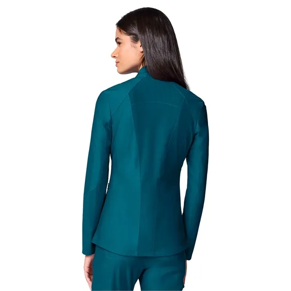 Cherokee - Form - Women's 2-Pocket Full Zip Jacket... from ASI 86018 Scrub Authority