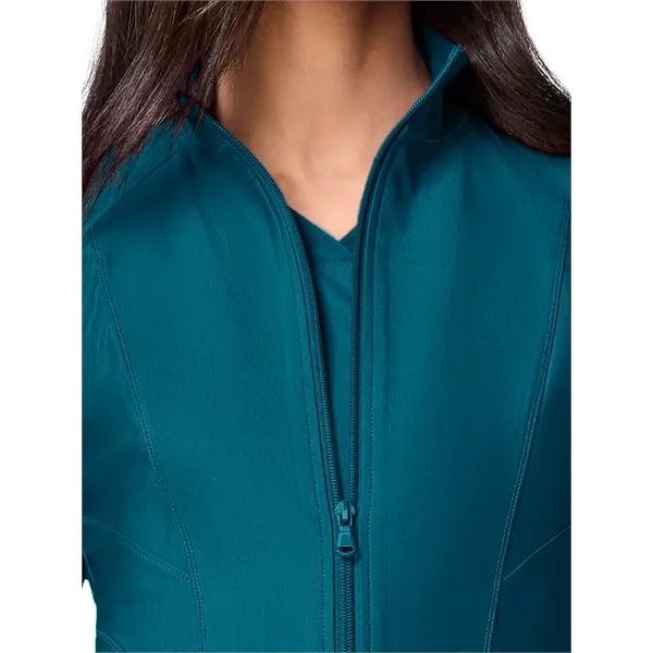 Cherokee - Form - Women's 2-Pocket Full Zip Jacket... from ASI 86018 Scrub Authority