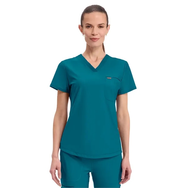 Cherokee Form Women's Tuckable V-Neck Top... from ASI 86018 Scrub Authority