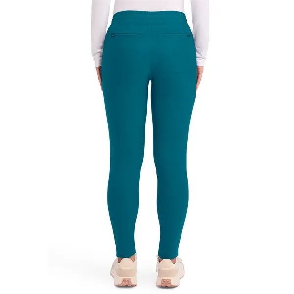 Cherokee Form Women's Mid-Rise Tapered Leg Drawstring Pant... from ASI 86018 Scrub Authority