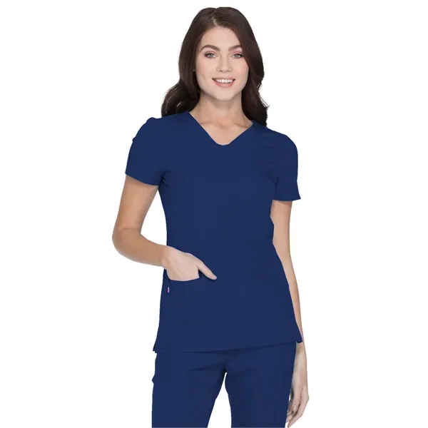 HeartSoul Break on Through Women's Shaped V-Neck Top... from ASI 86018 Scrub Authority / Uniform Stores