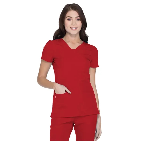 HeartSoul Break on Through Women's Shaped V-Neck Top... from ASI 86018 Scrub Authority / Uniform Stores