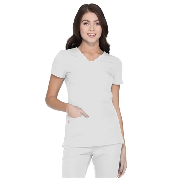 HeartSoul Break on Through Women's Shaped V-Neck Top... from ASI 86018 Scrub Authority / Uniform Stores