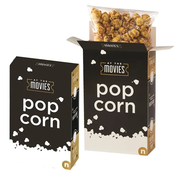 Closed top caramel popcorn box... from ASI 71685 Midnite Snax®
