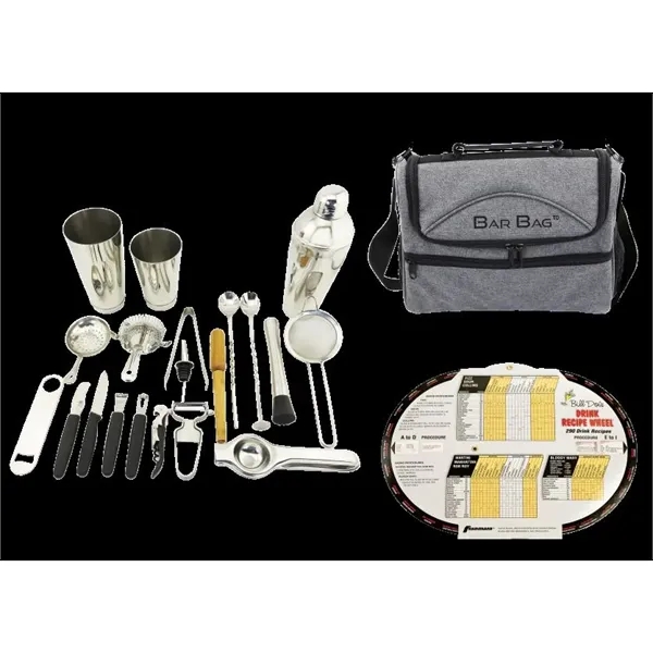 Professional Bartender Travel Set (21 pieces), Standard Version... from ASI 55450 Franmara Inc