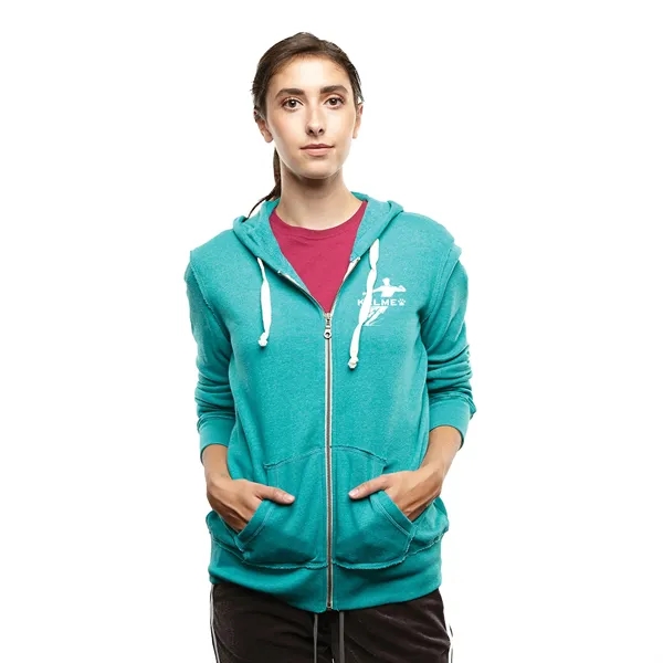 Soccer ACE Ladies' Super Soft Whisper Fleece Full Zip Hoodie... from ASI 44900 NC Custom (CI/Lanco) / Lanco ACE USA