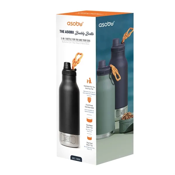 3-in-1 bottle for you and your dog. Water for you, Water... from ASI 31518 ADNART / Asobu