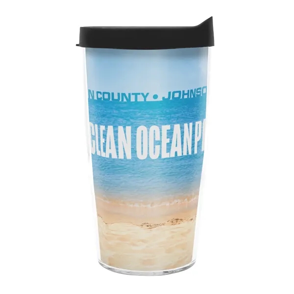 This 16 oz. Tervis® dual-wall insulated tumbler is made from durable... from ASI 62088 IDProductsource