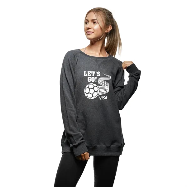 Soccer ACE Melange French Terry Crew Sweatshirt... from ASI 44900 NC Custom (CI/Lanco) / ACE USA