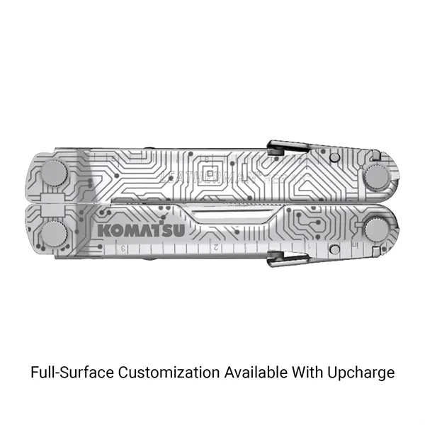 Multifunctional tool that measures 4" when closed and includes knife, file,... from ASI 46170 Compass Industries Inc