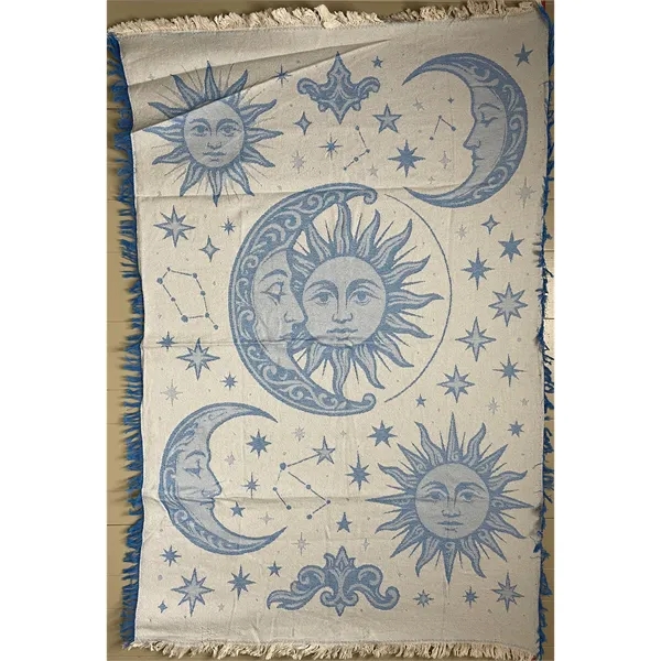 The Sandless™ Beach & Outdoor Blanket Towel is designed for comfort... from ASI 44020 Bandanna Promotions By CARO-LINE / American Blankets