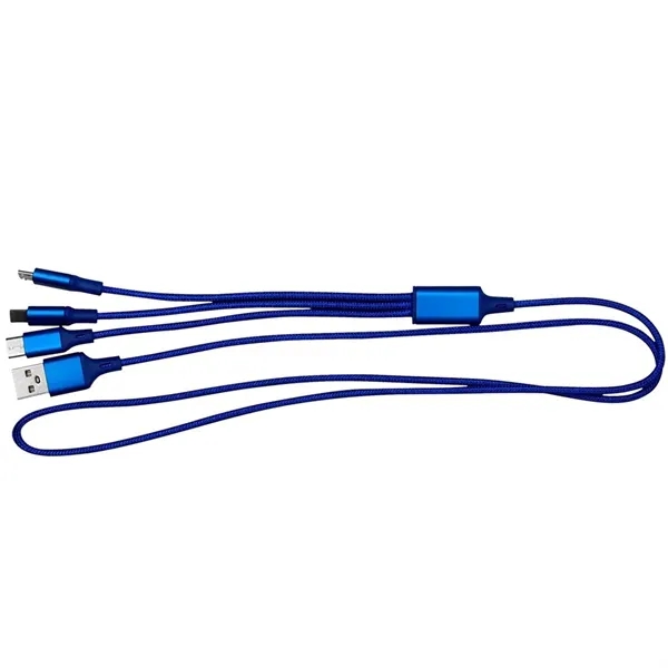 3-in-1 charging cable with multiple USB adapters.... from ASI 39552 BEL Promo