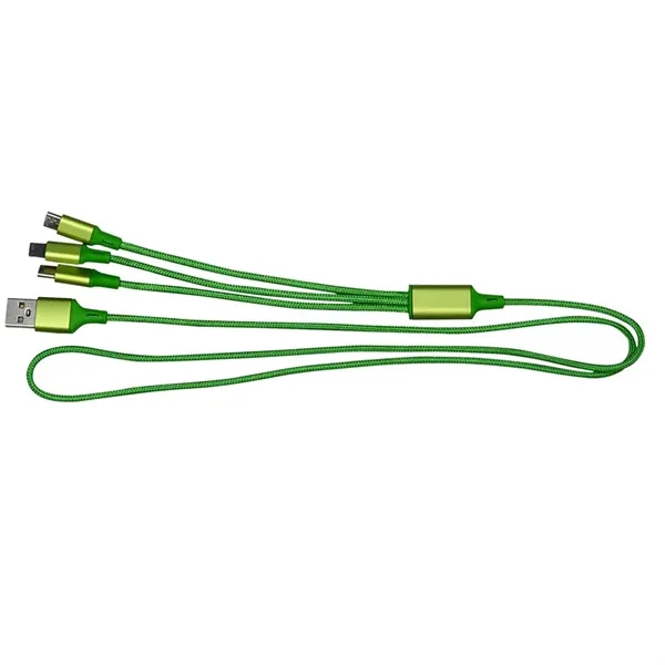 3-in-1 charging cable with multiple USB adapters.... from ASI 39552 BEL Promo