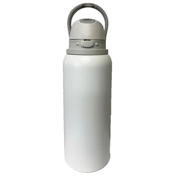 32 Oz. Stainless steel vacuum bottle with twist-on lid/spout... from ASI 36988 Artek USA Inc