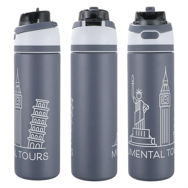 24 oz 2-in-1 Vacuum Insulated Stainless Steel Bottle... from ASI 36730 Ariel Premium Supply Inc