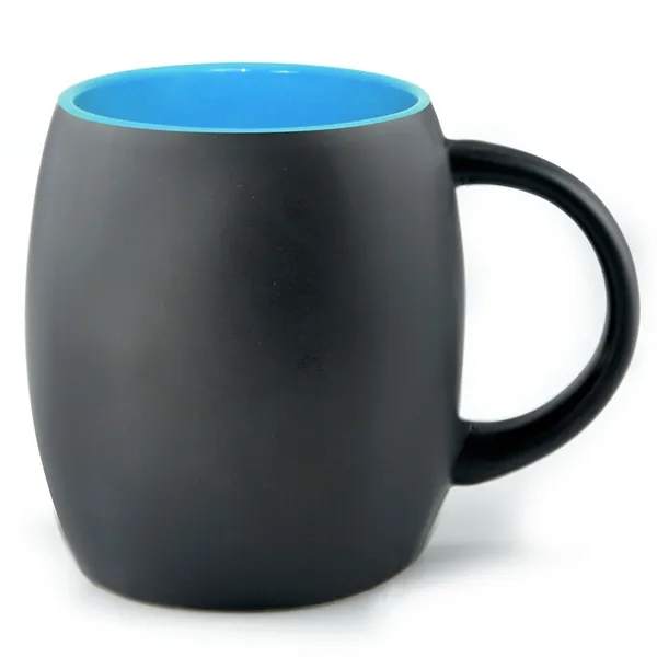 Black matte finish ceramic mug with contrasting color interior.... from ASI 31518 ADNART / Ad-N-Art