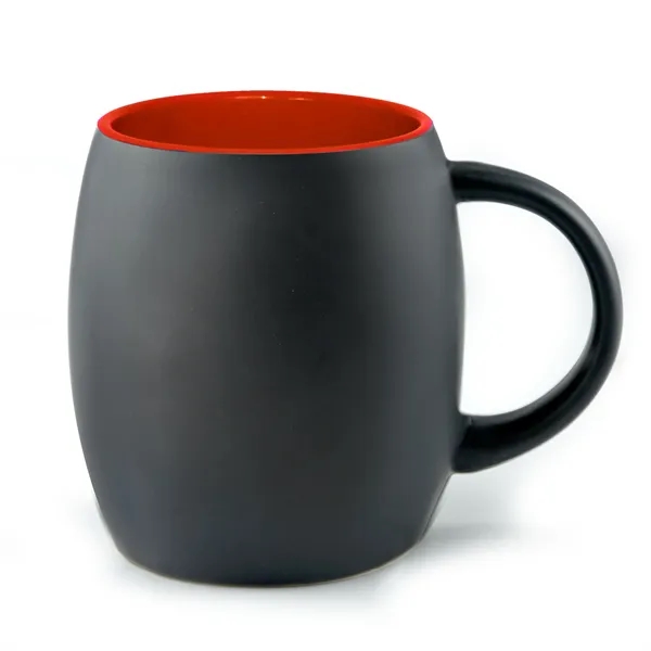 Black matte finish ceramic mug with contrasting color interior.... from ASI 31518 ADNART / Ad-N-Art