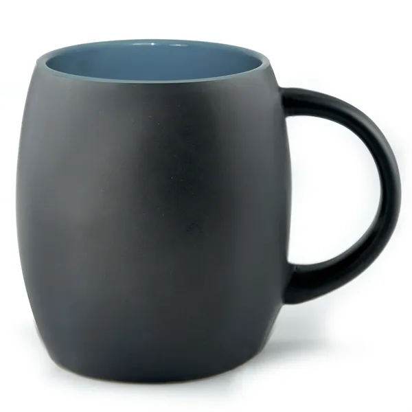 Black matte finish ceramic mug with contrasting color interior.... from ASI 31518 ADNART / Ad-N-Art