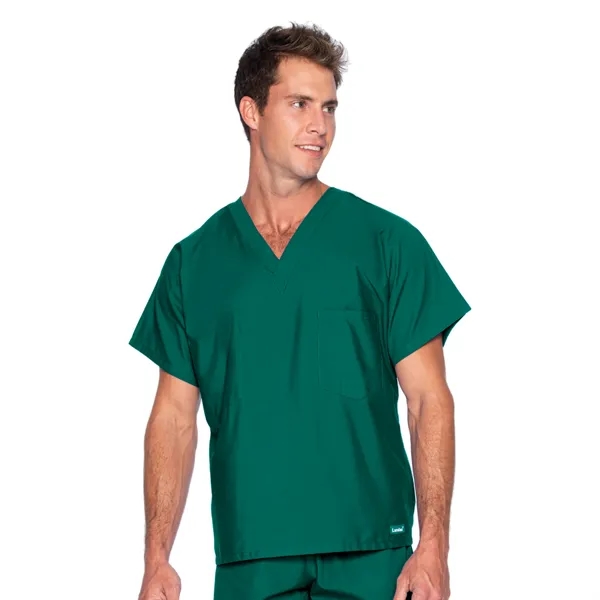 Landau Essentials Unisex V-Neck Top... from ASI 86018 Scrub Authority