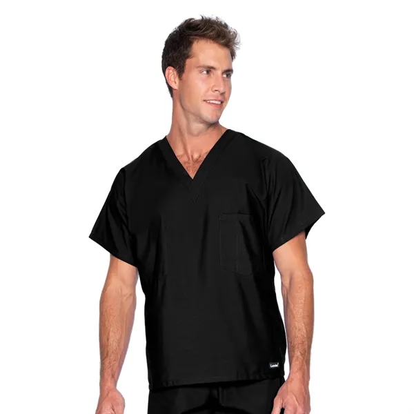Landau Essentials Unisex V-Neck Top... from ASI 86018 Scrub Authority