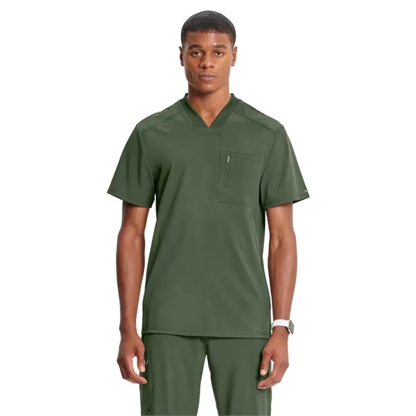 Cherokee Infinity Men's Tuckable V-Neck Top... from ASI 86018 Scrub Authority / Uniform Stores