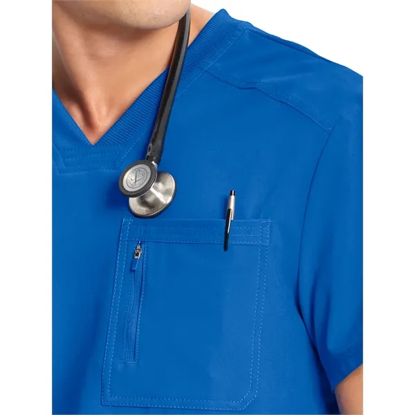 Cherokee Infinity Men's Tuckable V-Neck Top... from ASI 86018 Scrub Authority / Uniform Stores