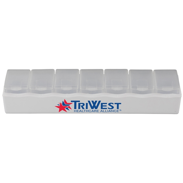Portable 7 day pill box with removable individual boxes... from ASI 90807 Tekweld