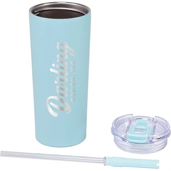 Item #SL197PRD 20oz Urban Peak® Cascade Pop-Up Straw Tumbler