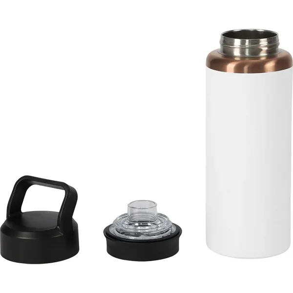 Item #SL188CPD 28oz Urban Peak® Dual Top Copper Water Bottle