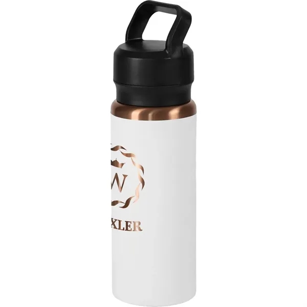 Item #SL188CPD 28oz Urban Peak® Dual Top Copper Water Bottle