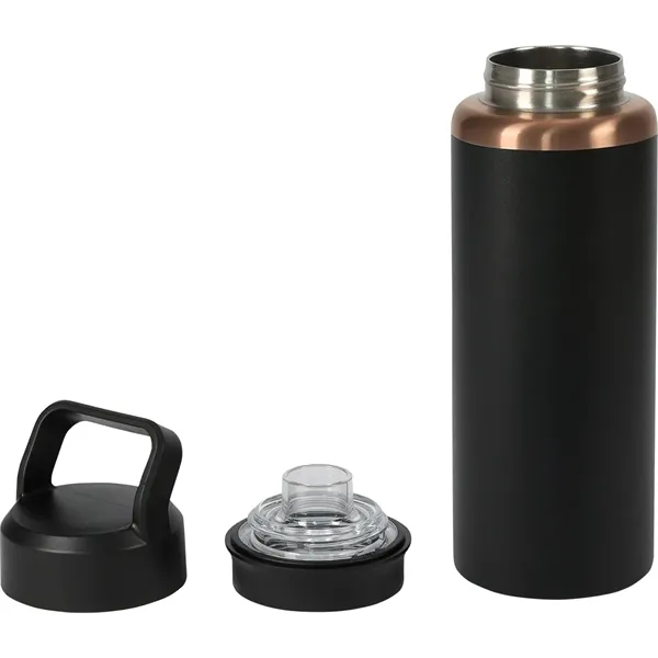 Item #SL188CPD 28oz Urban Peak® Dual Top Copper Water Bottle