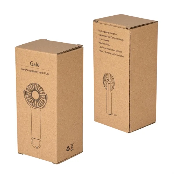 Gale Rechargeable Hand Fan... from ASI 67866 Logomark/Valumark