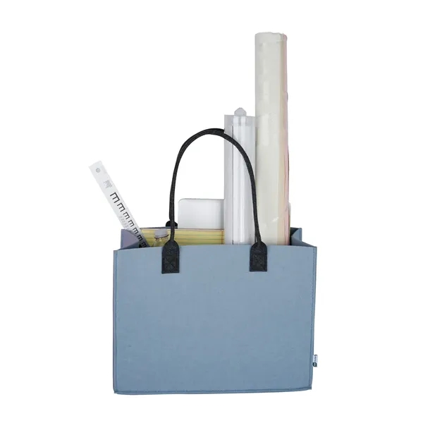 Remy Recycled Gussetted Tote Bag... from ASI 67866 Logomark/Valumark