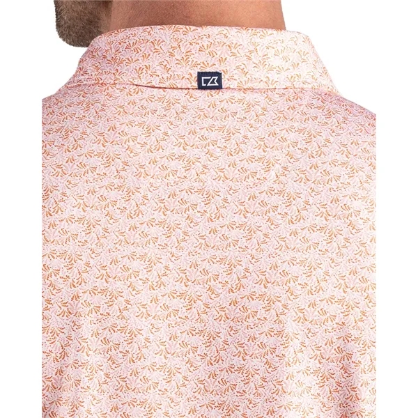 Cutter & Buck Pike Epic Confidence Recycled Fern Print Me...... from ASI 47965 Cutter & Buck