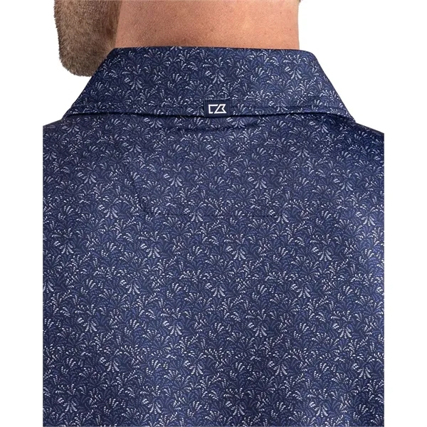 Cutter & Buck Pike Epic Confidence Recycled Fern Print Me...... from ASI 47965 Cutter & Buck