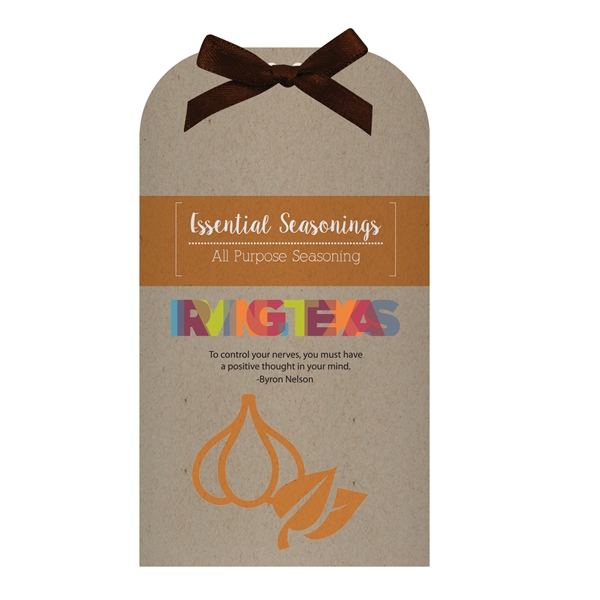 Customizable packet filled with 0.7 oz. of Adobo®  seasoning spices.... from ASI 71685 Midnite Snax®