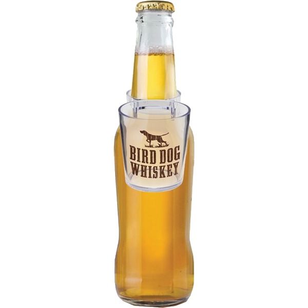 2 oz. Clear Plastic Bottle Neck Shot Glass, USA made of... from ASI 61952 Howw Mfg Co Inc / Howw USA