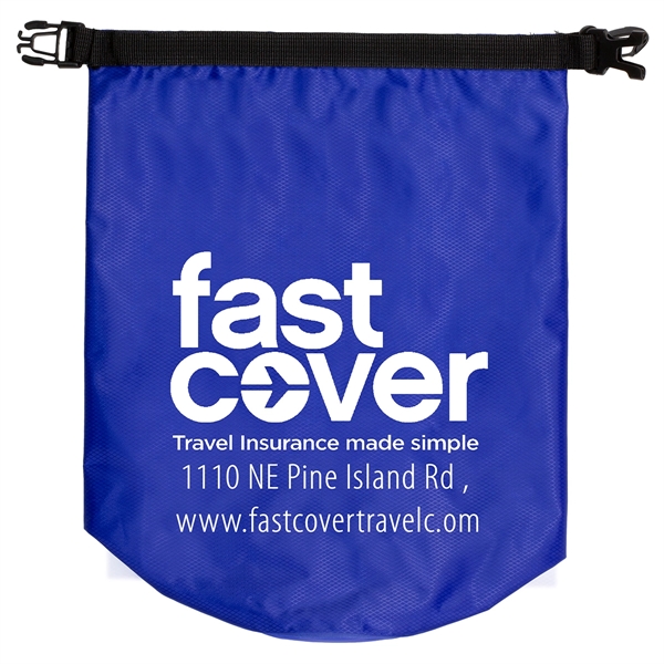 5 liter waterproof dry bag with clear pocket window; made of... from ASI 62660 Innovation Line