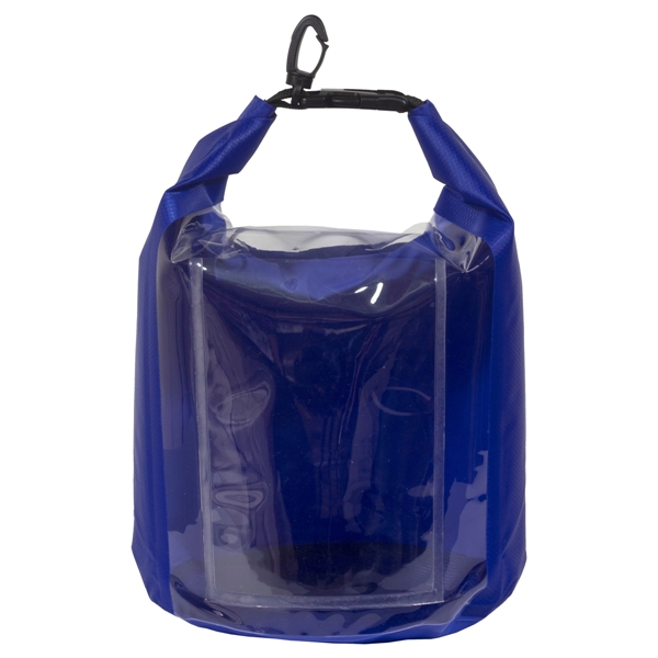 5 liter waterproof dry bag with clear pocket window; made of... from ASI 62660 Innovation Line